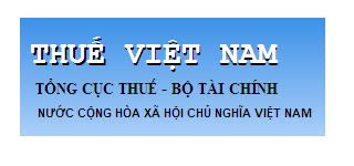 TỔNG CỤC THUẾ - BỘ TÀI CHÍNH